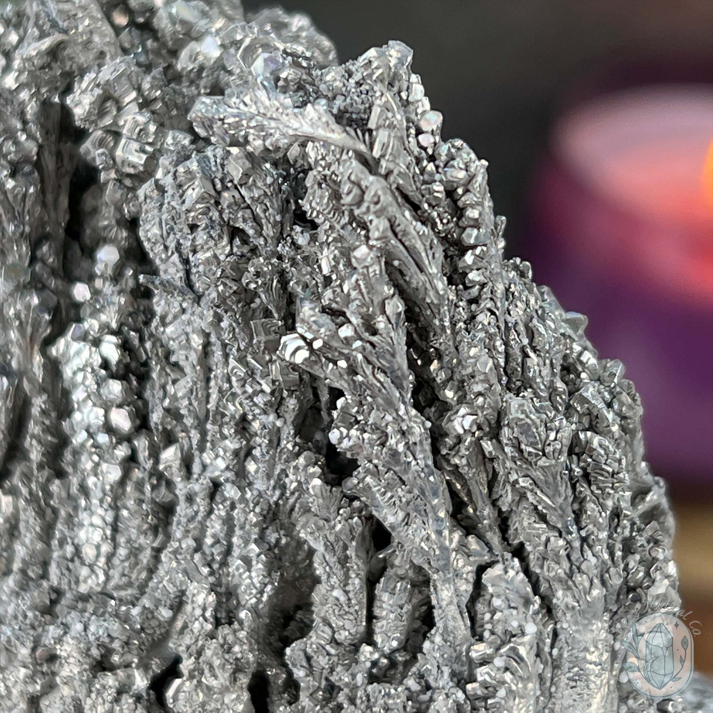 Natural Raw Silver Magnesium Display Specimen