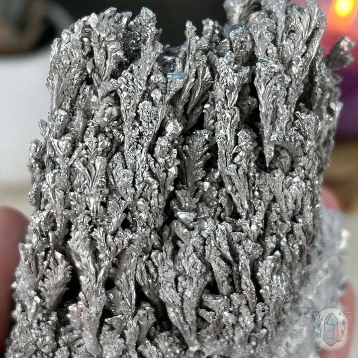 Natural Raw Silver Magnesium Display Specimen - Metaphysical Minerals ...