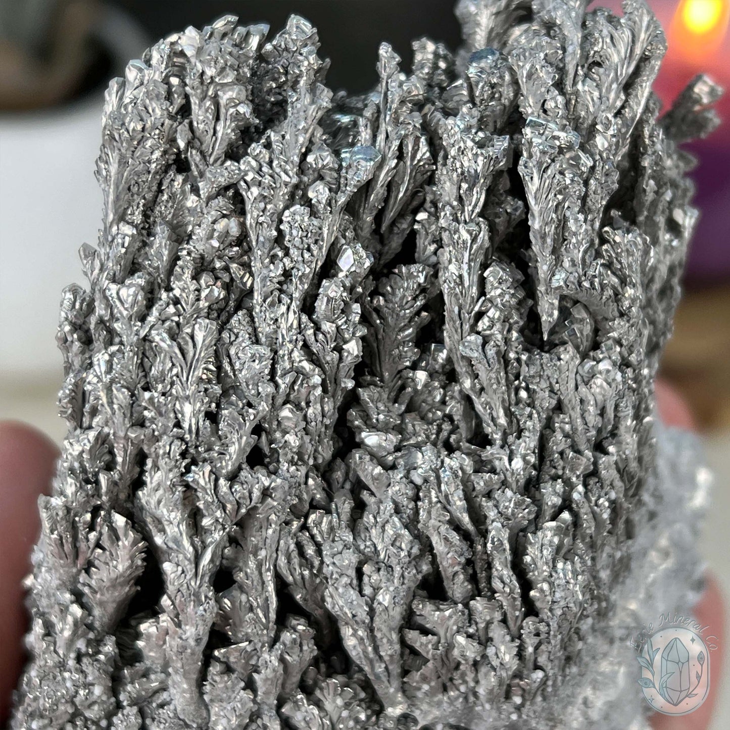 Natural Raw Silver Magnesium Display Specimen