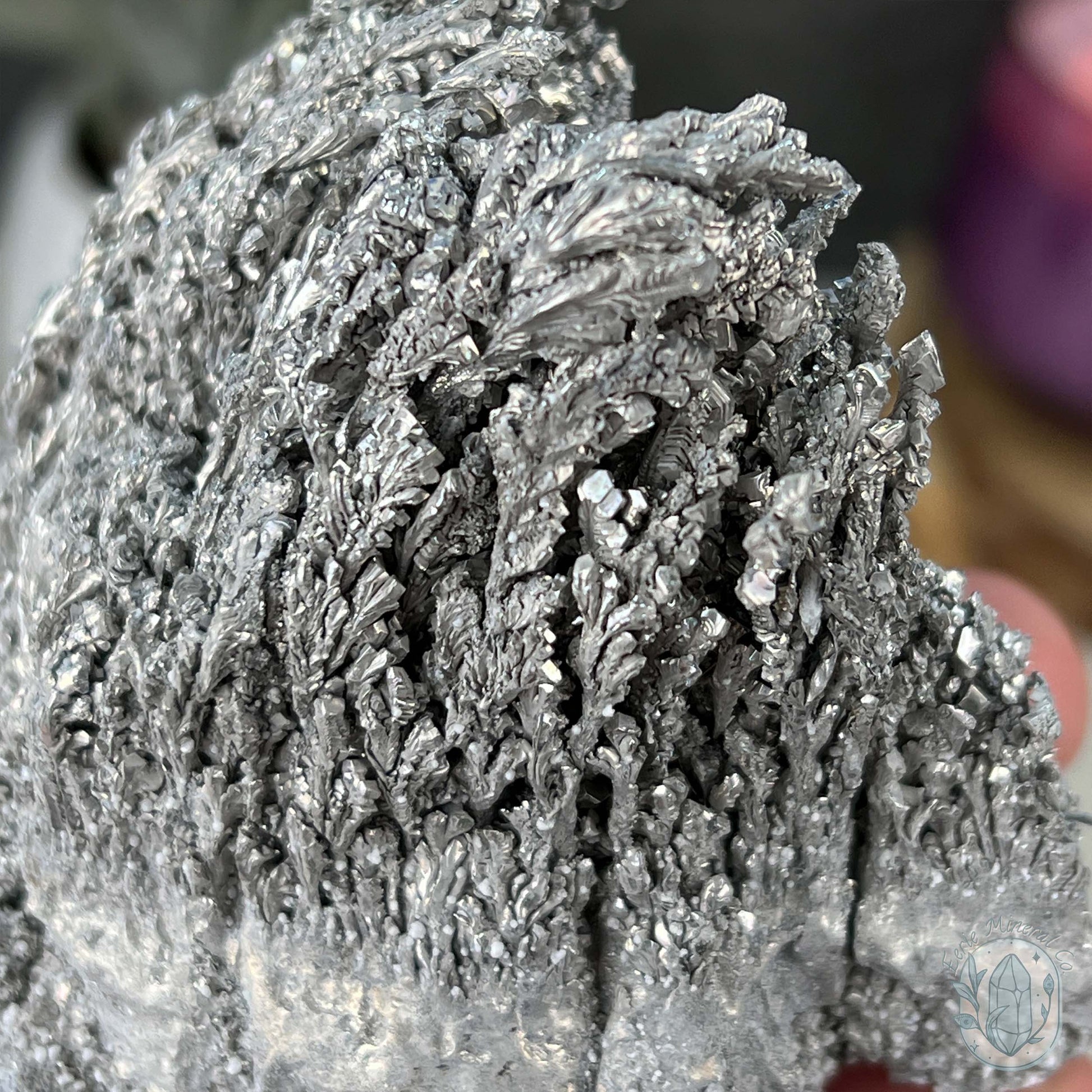 Natural Raw Silver Magnesium Display Specimen