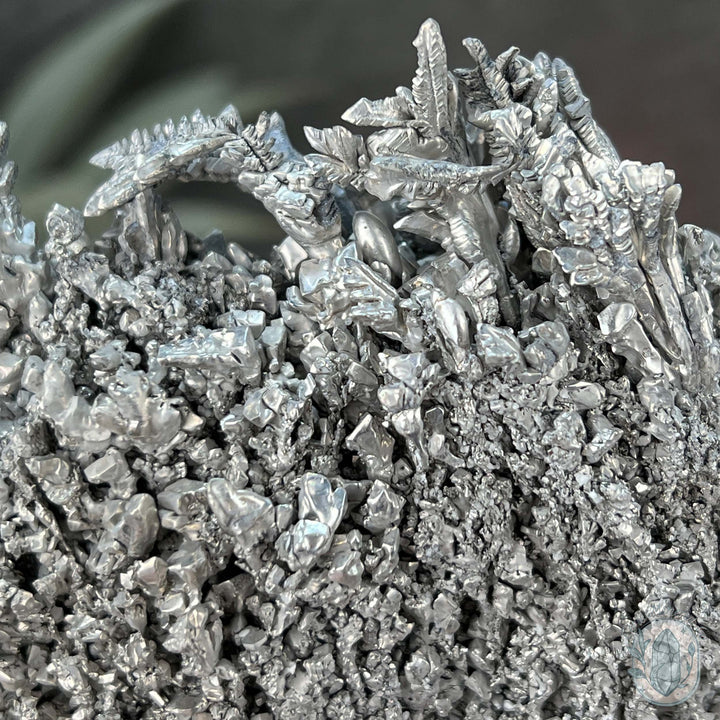 Natural Raw Silver Magnesium Mineral Specimen