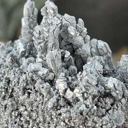 Raw Silver Magnesium Mineral Display Specimen