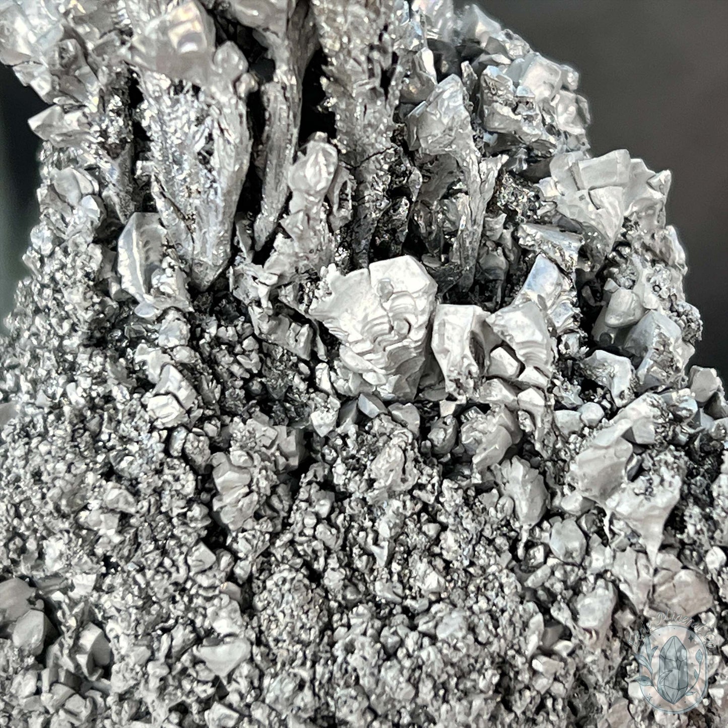Raw Silver Magnesium Mineral Display Specimen