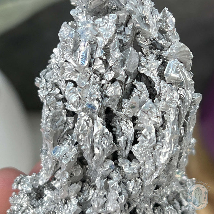 Raw Silver Magnesium Mineral Display Specimen