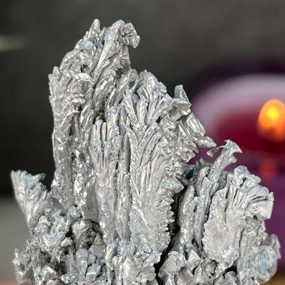 Raw Silver Magnesium Mineral Display Specimen