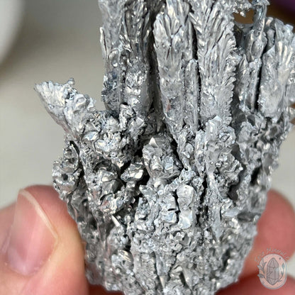 Raw Silver Magnesium Mineral Display Specimen