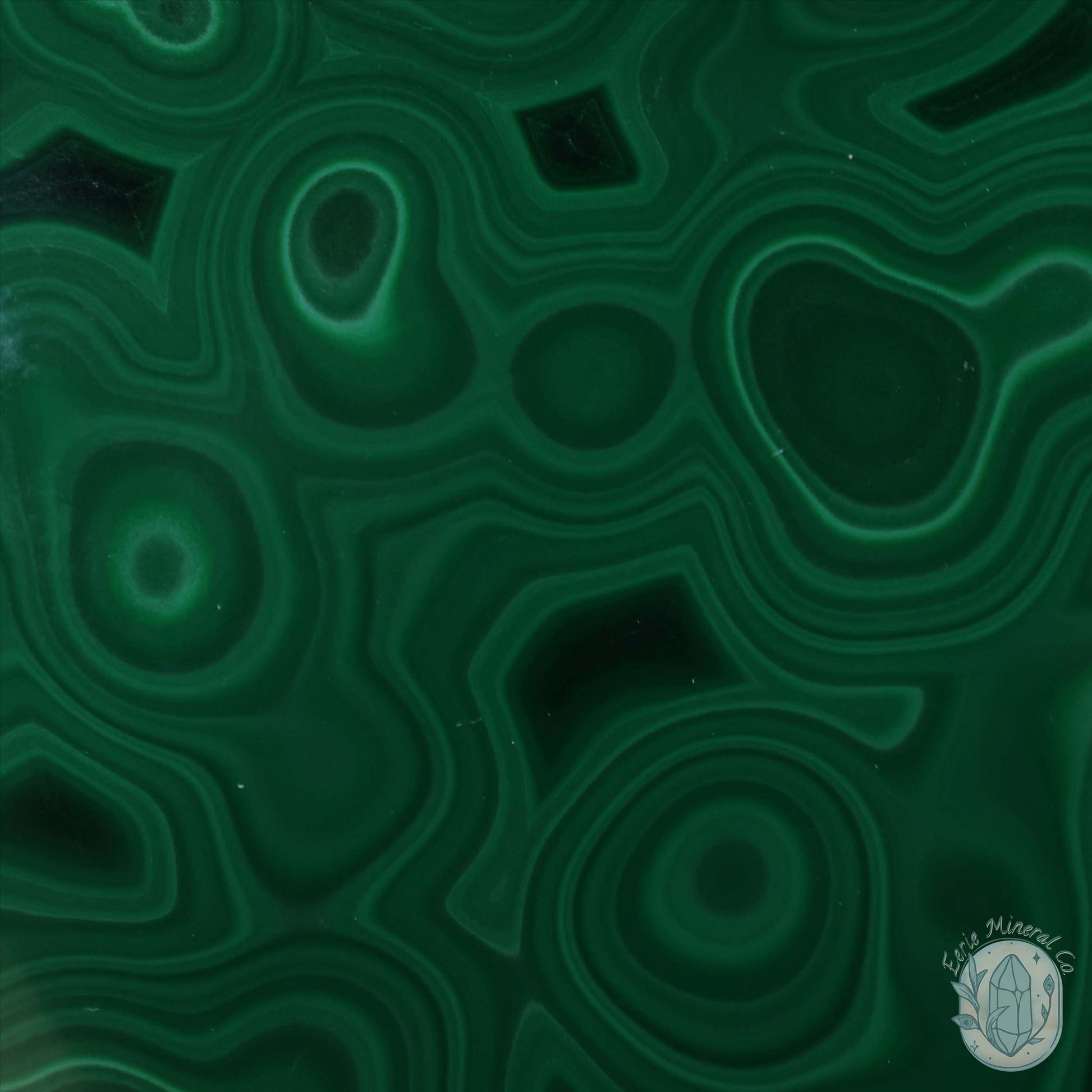 Polished Natural Malachite Freeform