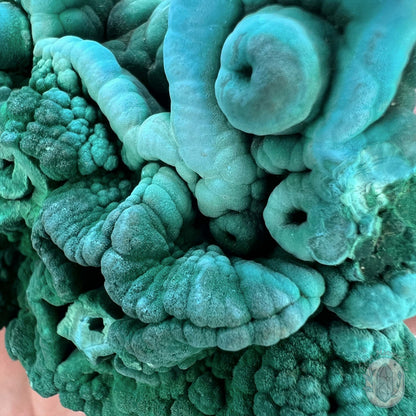 Raw Velvet Malachite and Chrysocolla Specimen