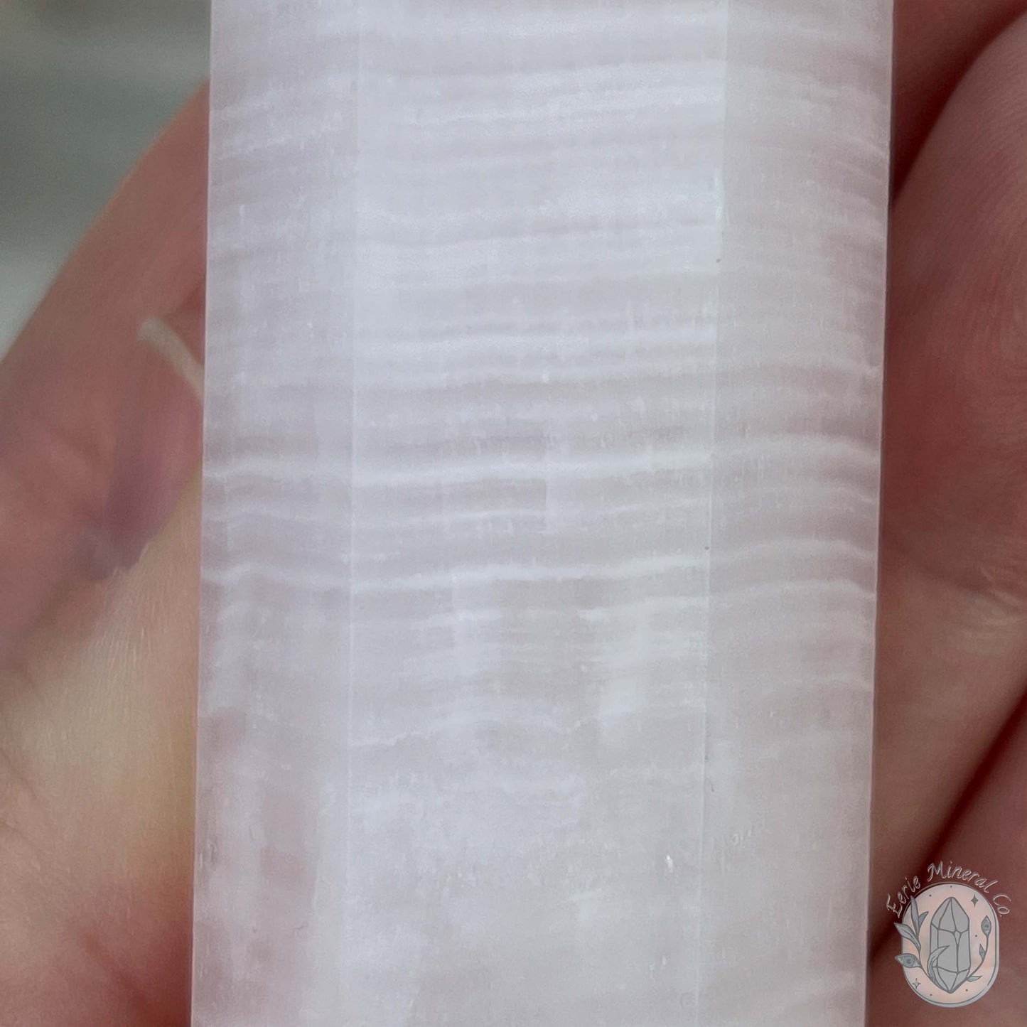 UV Reactive Pink Mangano Calcite Agate Towers