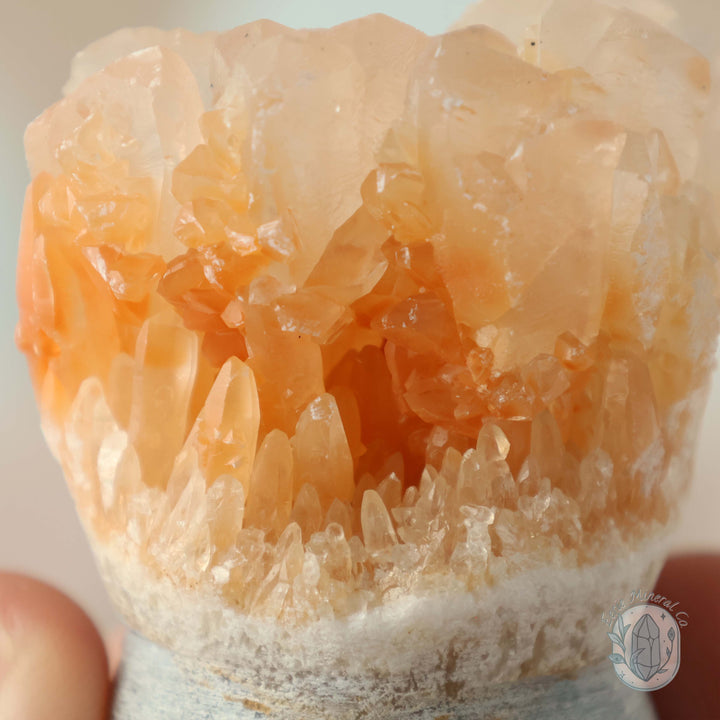 Orange Calcite Stalactite Crystal Cuties