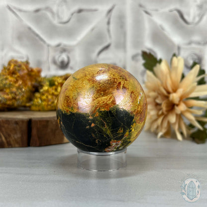 57mm Polished Orpiment and Realgar Sphere