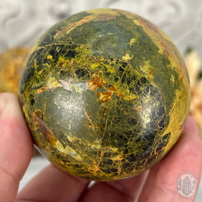 63mm Polished Orpiment and Realgar Sphere