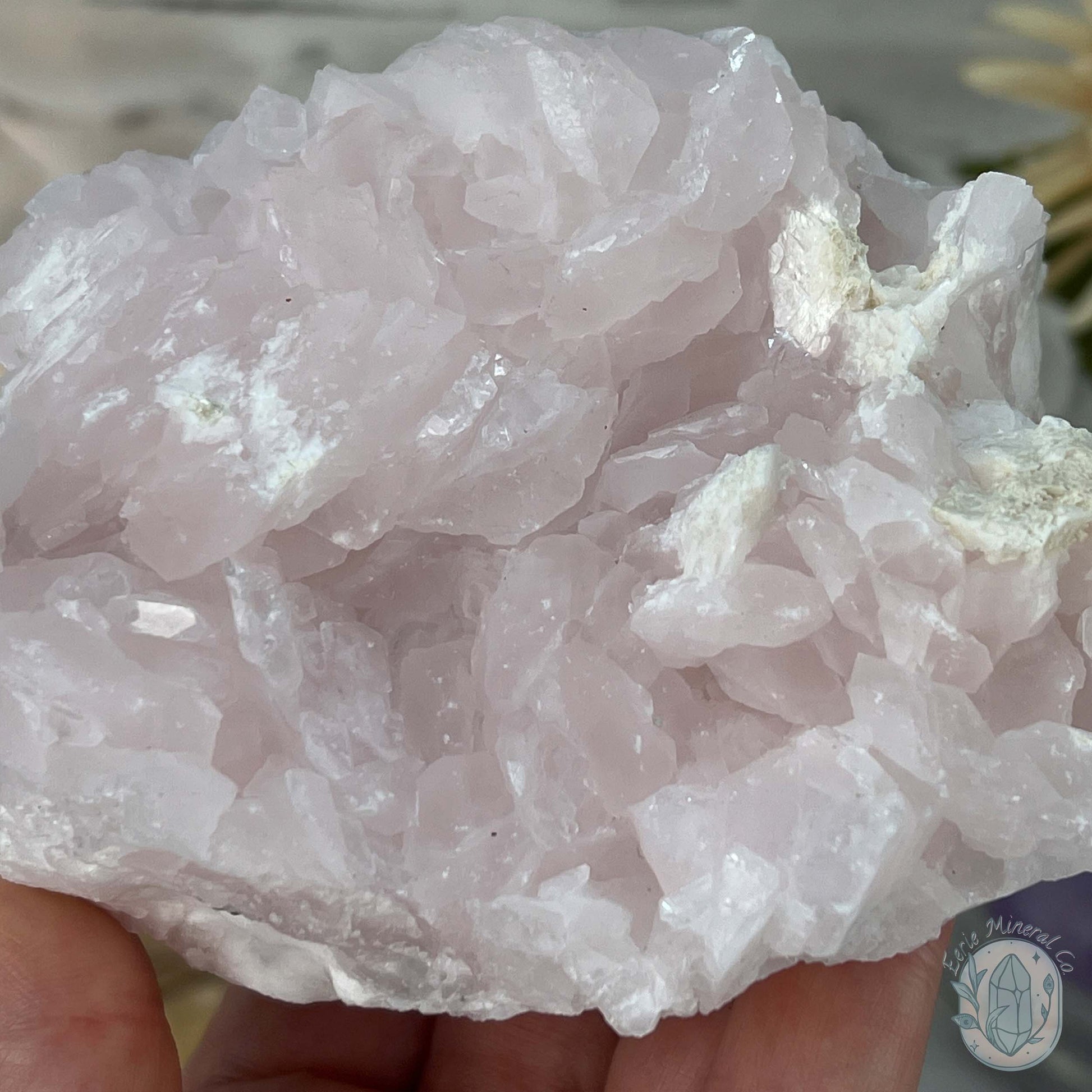 Gorgeous UV Reactive Pink Calcite Specimen