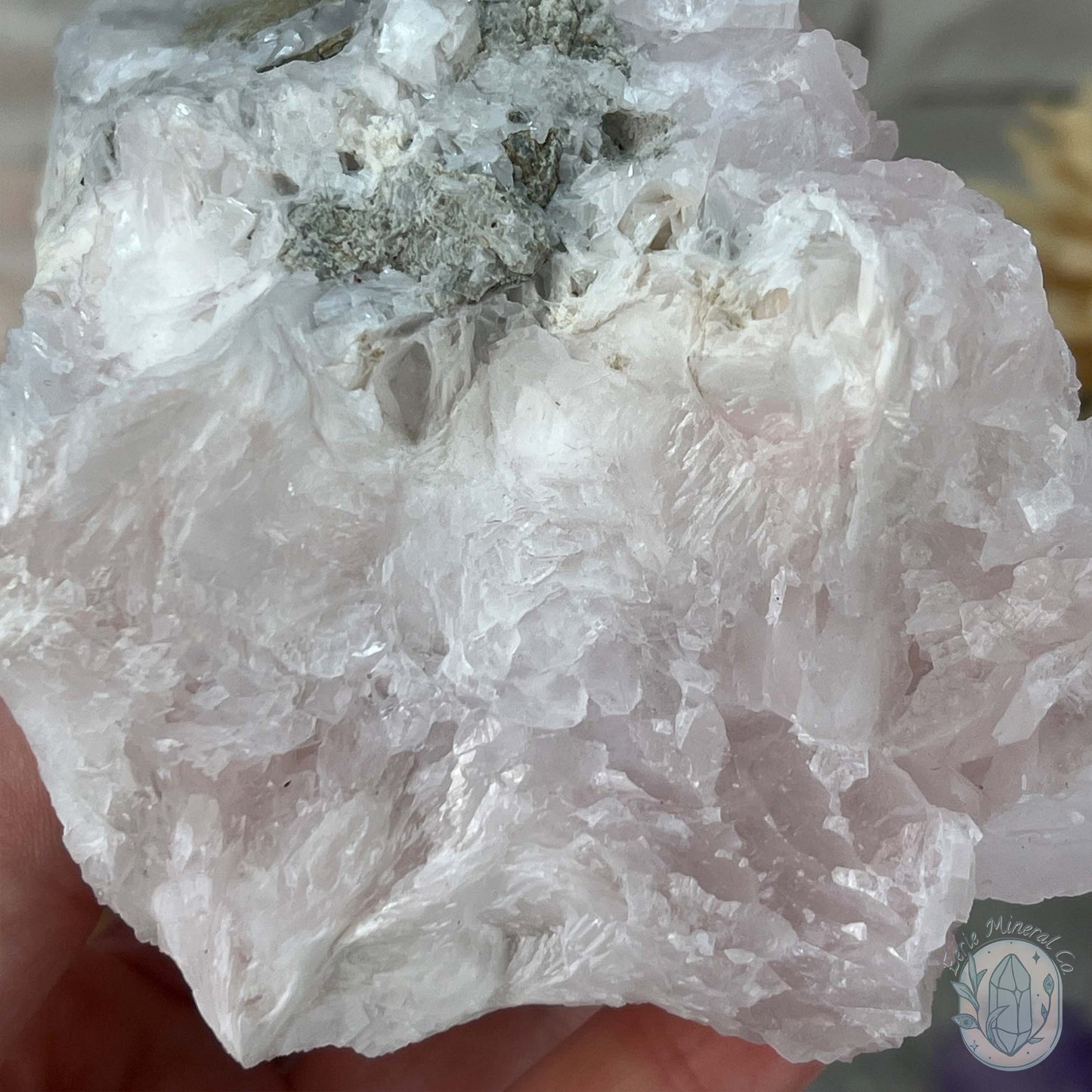 Gorgeous UV Reactive Pink Calcite Specimen