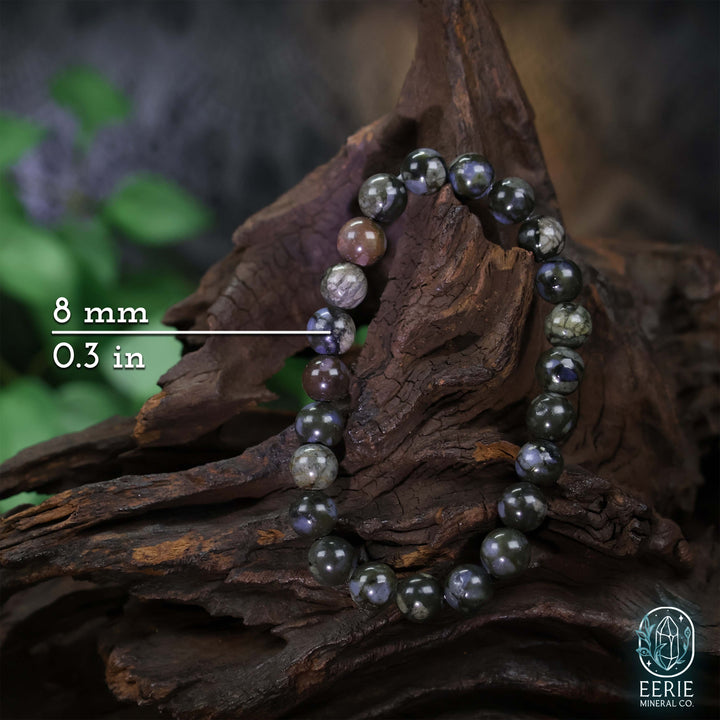 Que Sera Gemstone Beaded Boho Stretch Bracelet