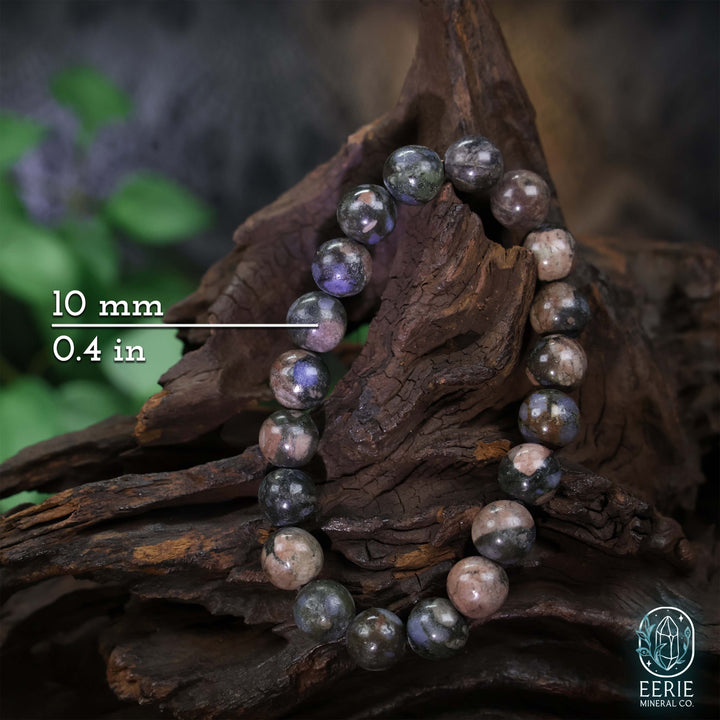 Que Sera Gemstone Beaded Boho Stretch Bracelet