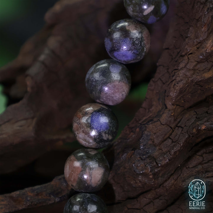 Que Sera Gemstone Beaded Boho Stretch Bracelet
