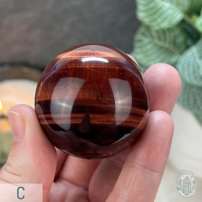 Polished Red Tiger Eye Sphere