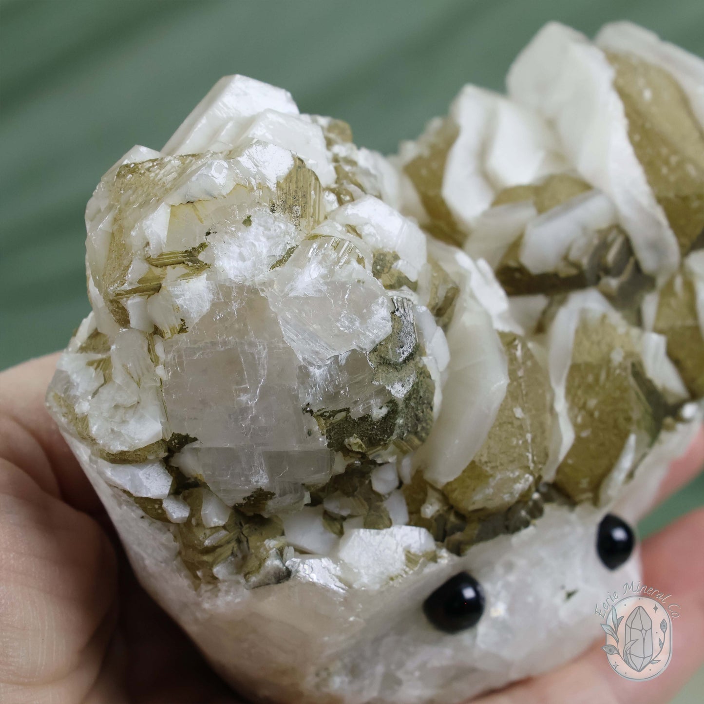 Sandwich Calcite With Siderite "Crystal Cutie"