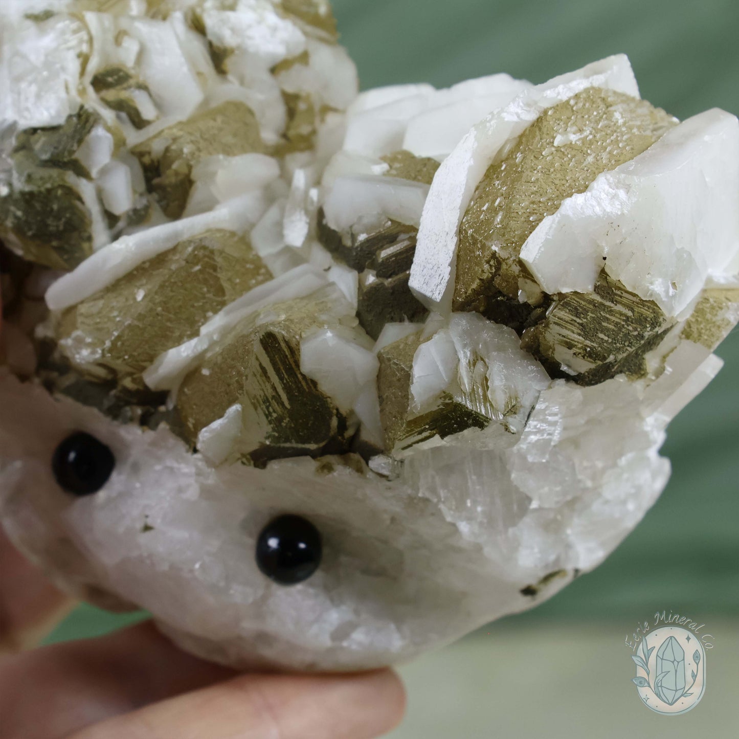 Sandwich Calcite With Siderite "Crystal Cutie"