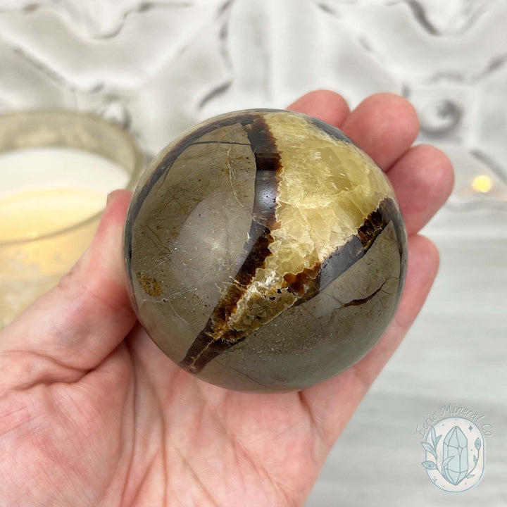 65mm Polished Septarian Sphere