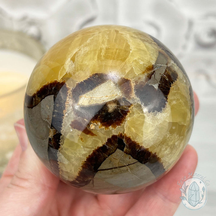 65mm Polished Septarian Sphere