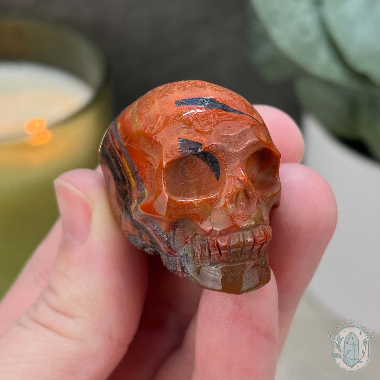 Rare Warring States Agate Mini Skull Carvings