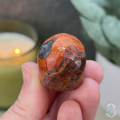 Rare Warring States Agate Mini Skull Carvings