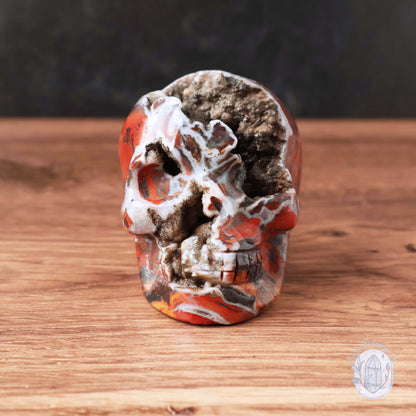 Warring States Geode Agate Skull
