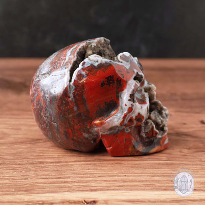 Warring States Geode Agate Skull