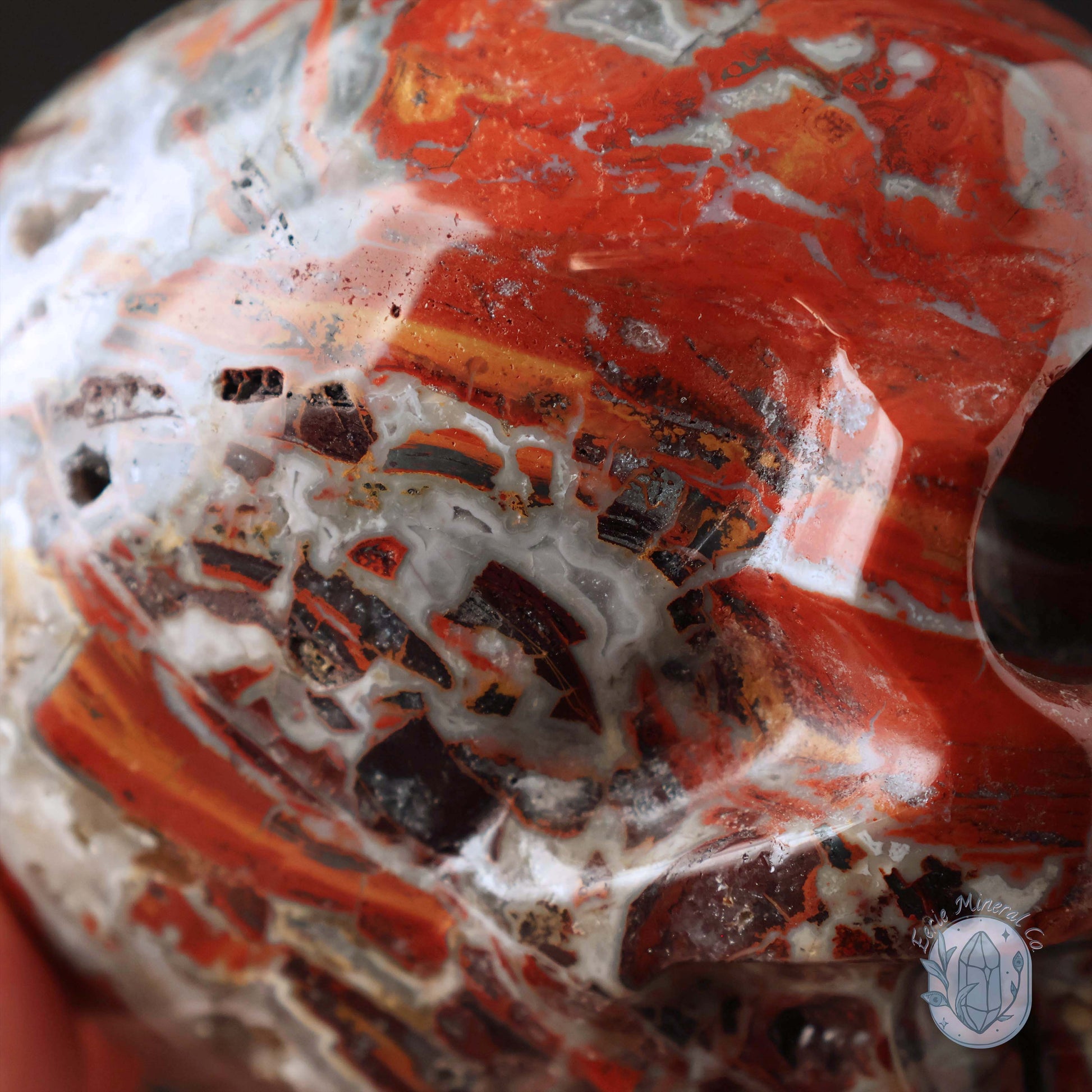 3.4" Warring States Agate Skull