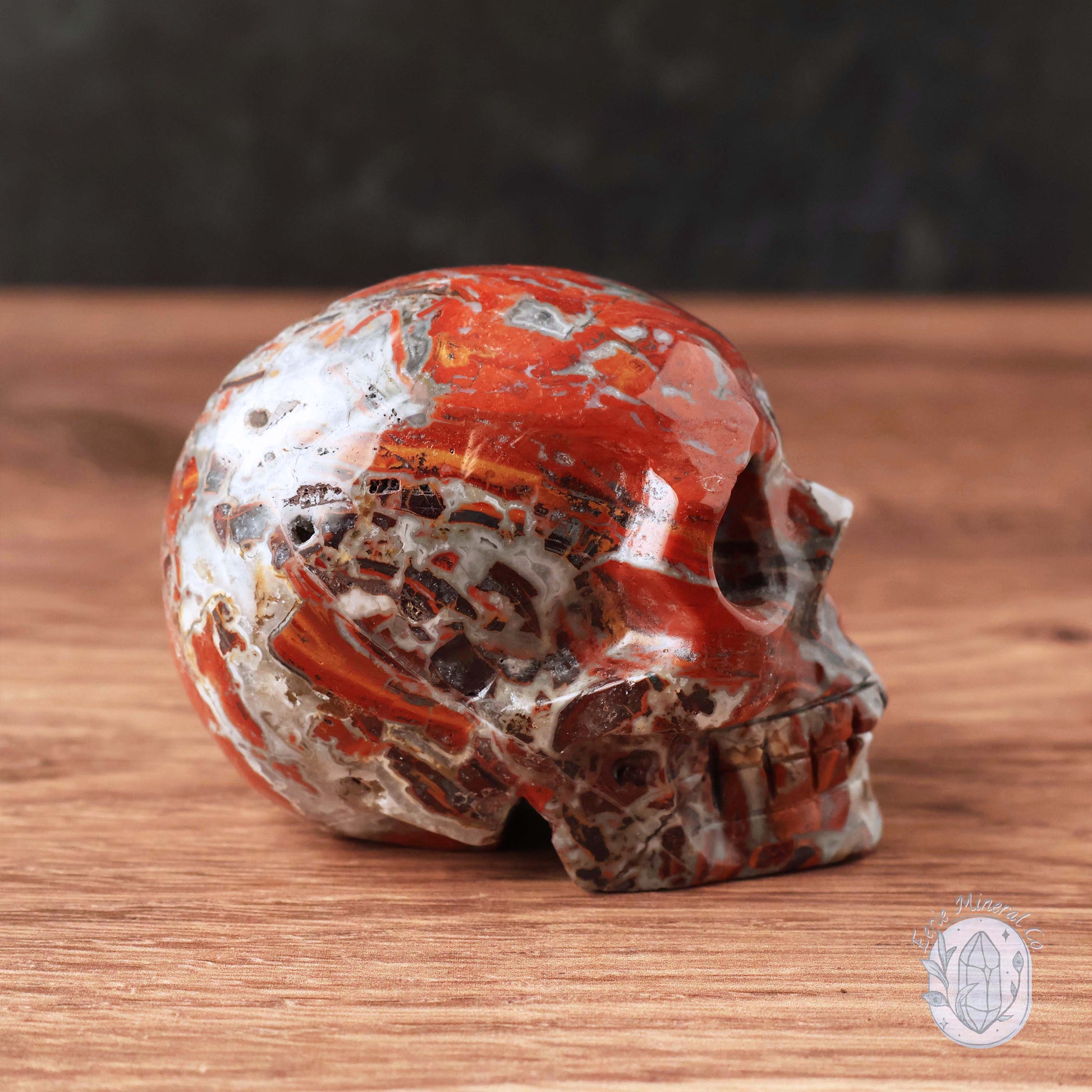 3.4" Warring States Agate Skull