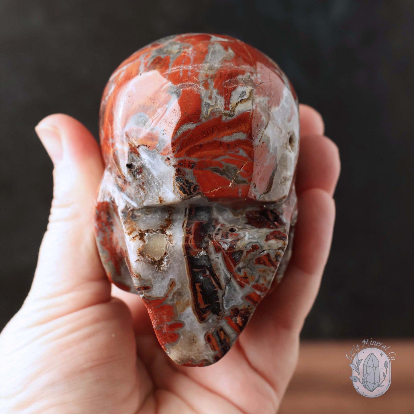 3.4" Warring States Agate Skull
