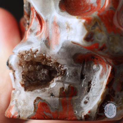3.4" Warring States Agate Skull