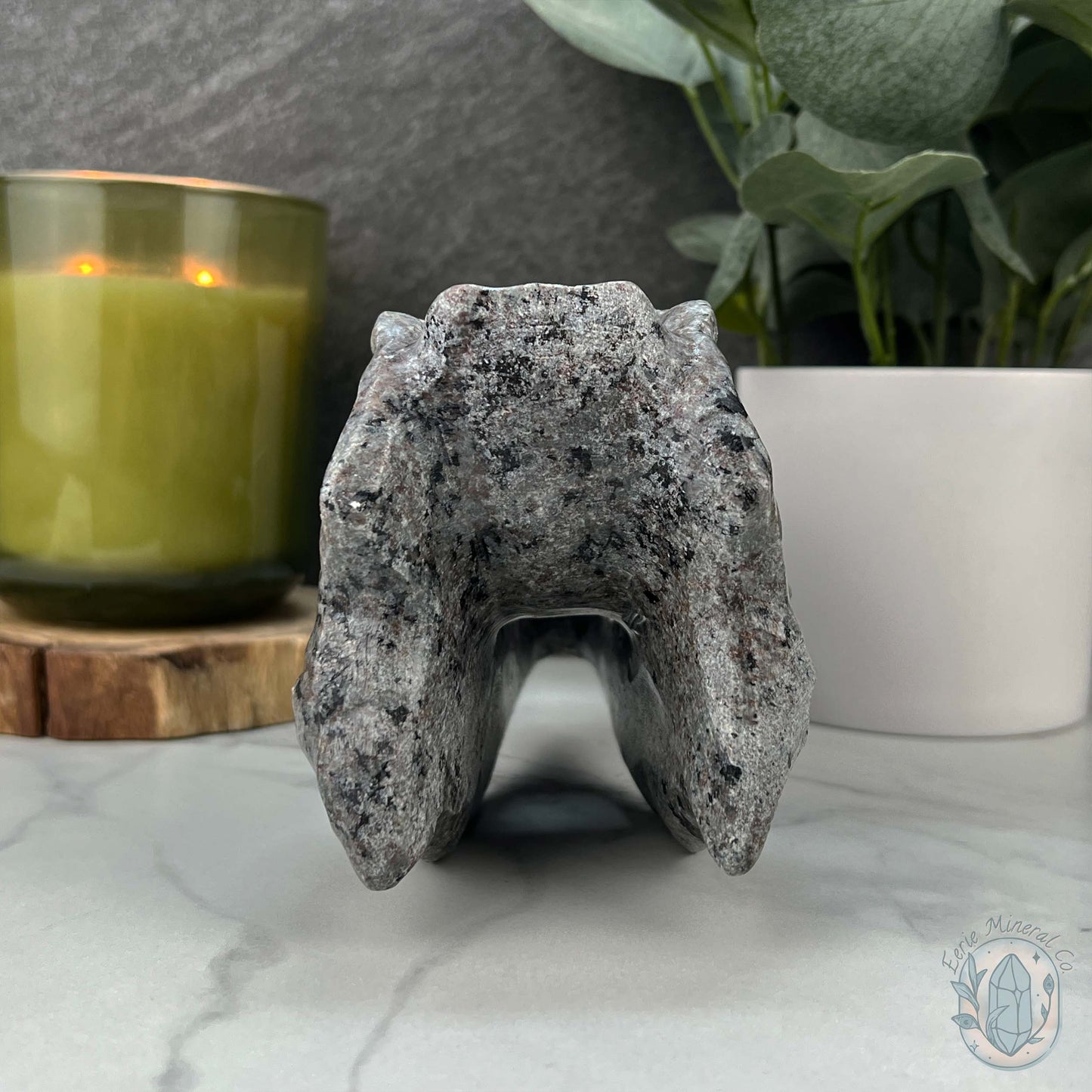 UV Reactive Emberlite aka Firestone Dinosaur Skull Carving