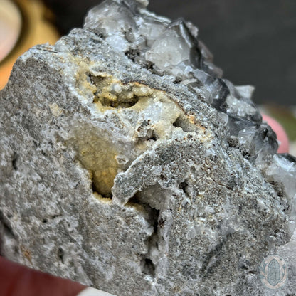 UV Reactive Columnar Calcite Cluster Specimen