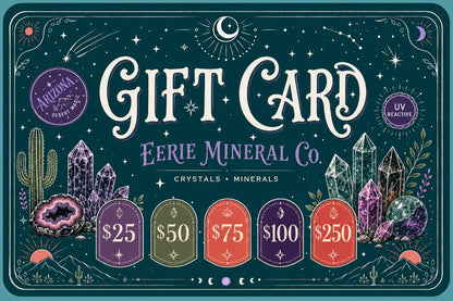 Crystal and Mineral Gift Cards