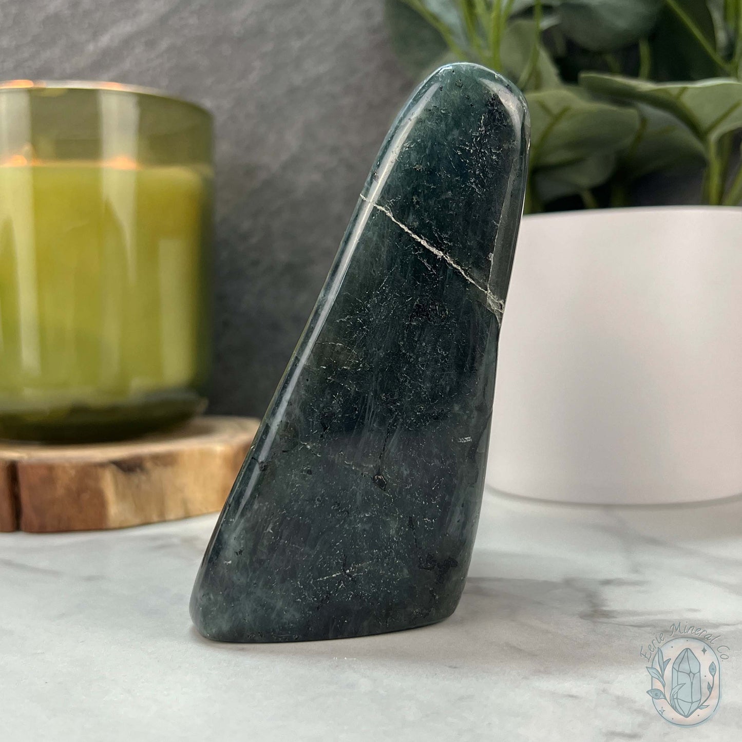 Polished Blue Flash Labradorite Freeform