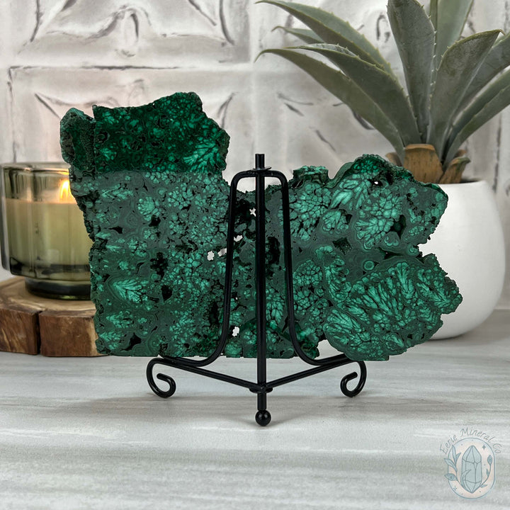 High Quality Polished Raw Malachite Specimen Slab