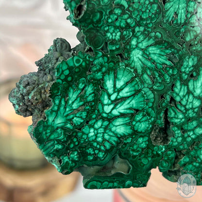 High Quality Polished Raw Malachite Specimen Slab