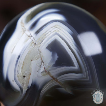 55mm Madagascan Orca Agate Sphere