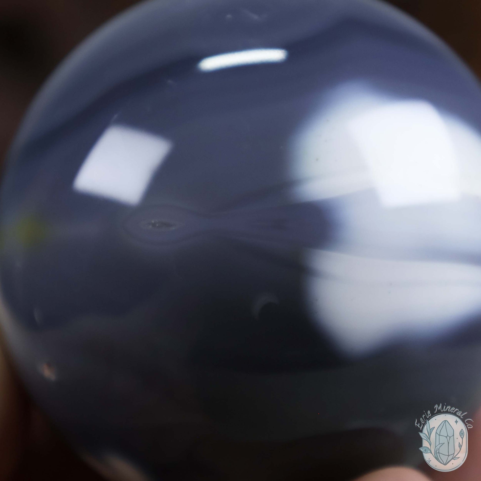 59mm Orca Agate Sphere From Madagascar