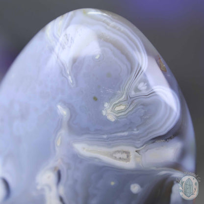 Polished Orca Agate Freeform Carving