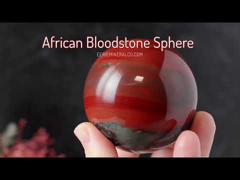 African Bloodstone Sphere