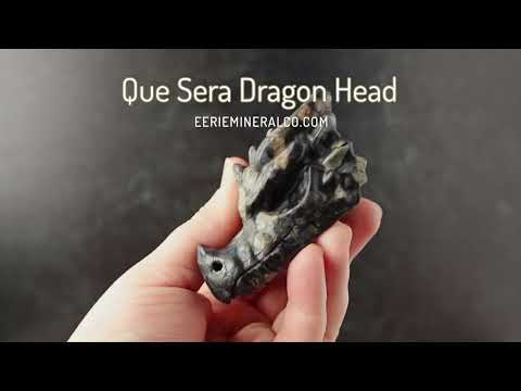 Que Sera Dragon Head Carving