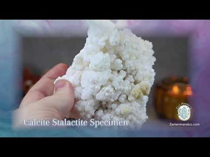Natural Cave Calcite Stalactite Specimen