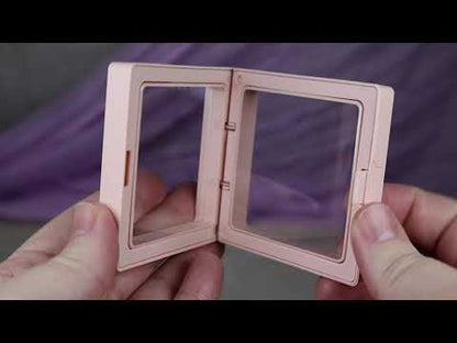 Gem and Crystal Square 3D Suspension Cases with Protective Case