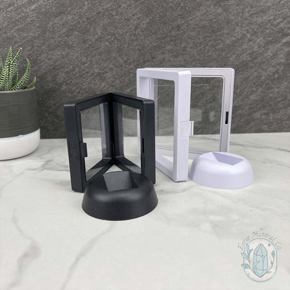 3D Gem and Crystal Square Suspension Floating Display Cases