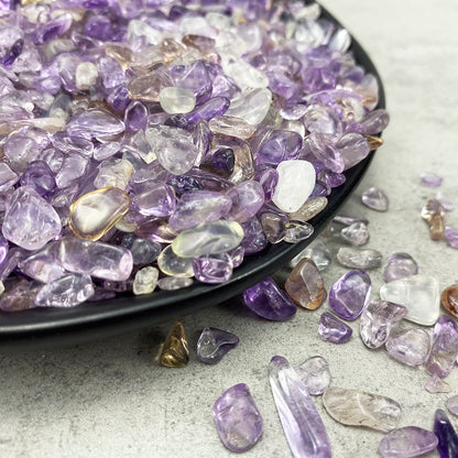 Polished Ametrine Chips