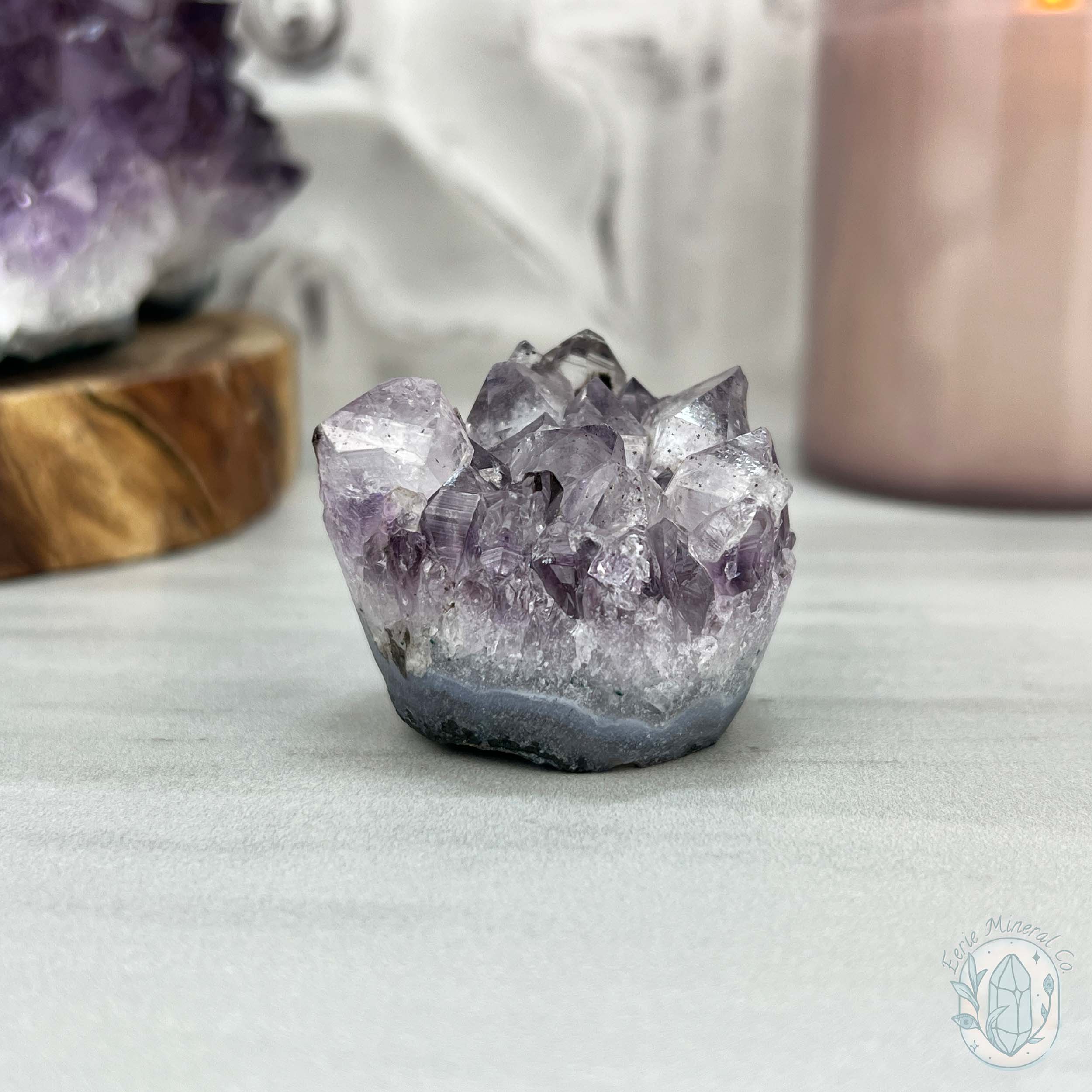 Amethyst Cluster Geode offers w/ Phantoms